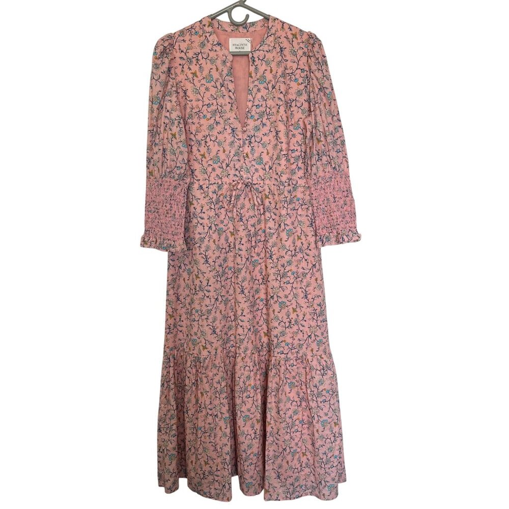 Floral Pink Maxi Dress